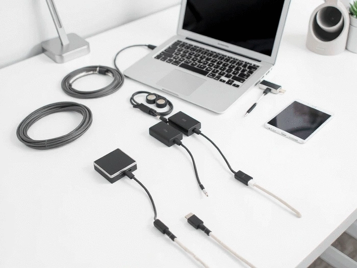 unique cable management solutions for desks