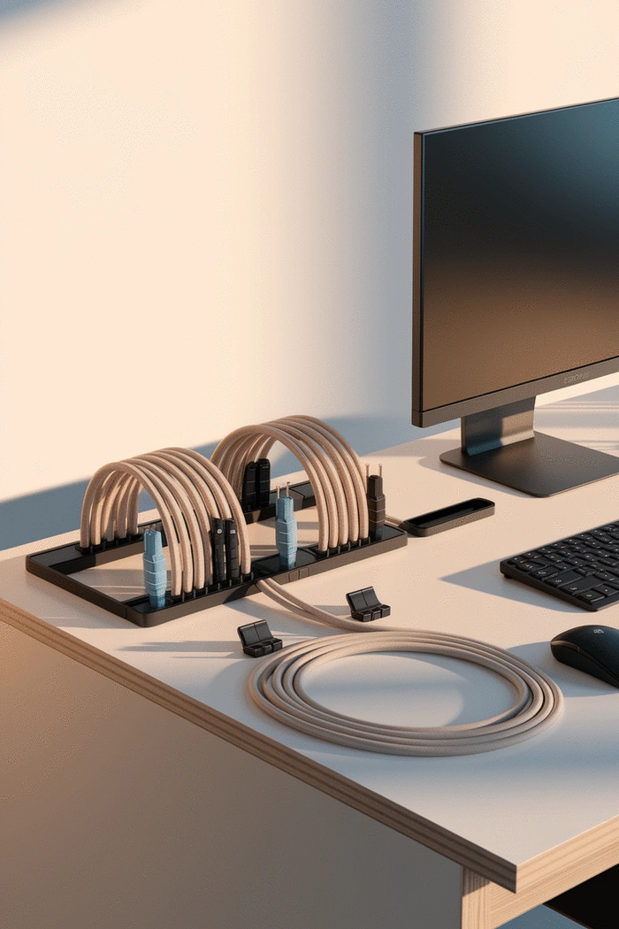 ultimate guide to desk cable management systems