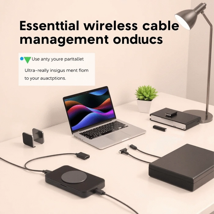 guide to wireless cable management products for productivity
