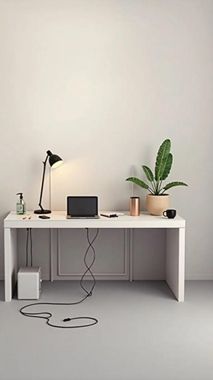 benefits of using cable trays for desk organization